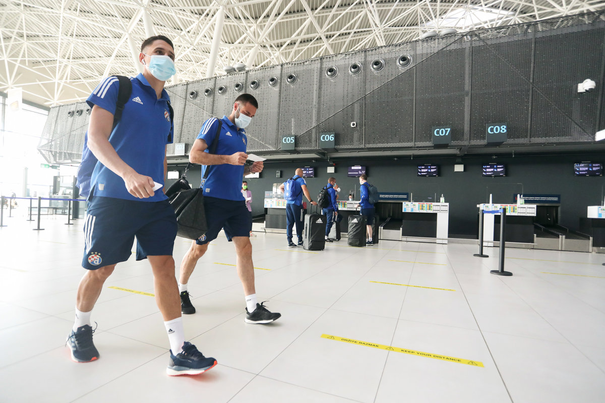 Momčad Dinama stigla u Moldaviju