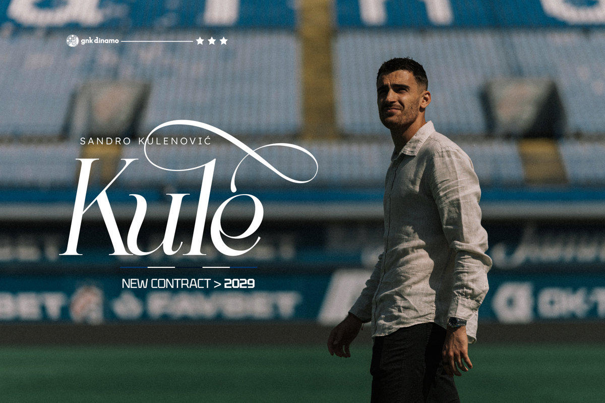 Sandro Kulenović potpisao novi ugovor s Dinamom