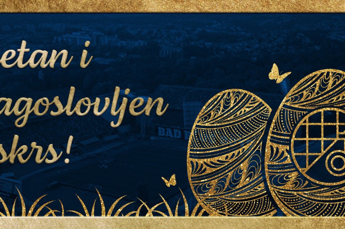 Sretan i blagoslovljen Uskrs želi vam GNK Dinamo