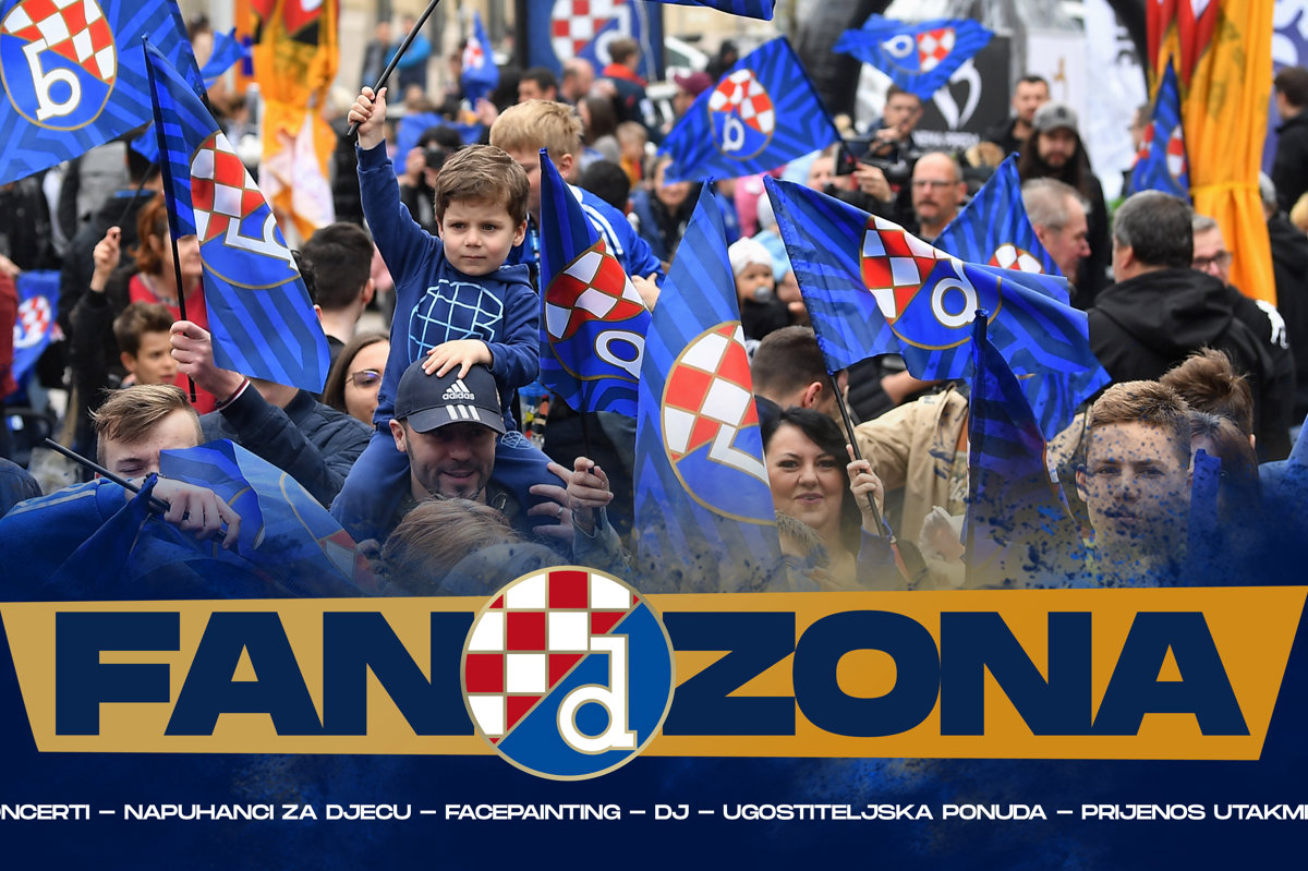 Dinamo fan zona - derbi utakmica i proslava naslova