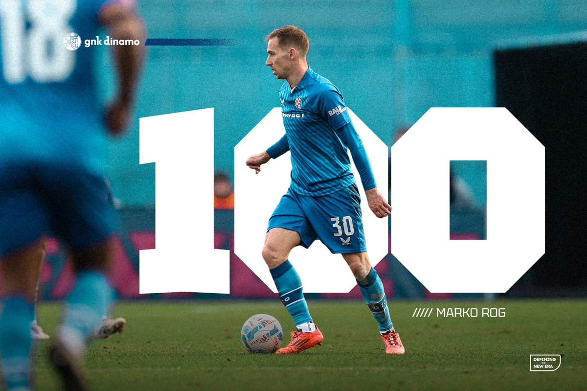 Marko Rog pogotkom začinio svoju 100. službenu utakmicu u Dinamovu dresu