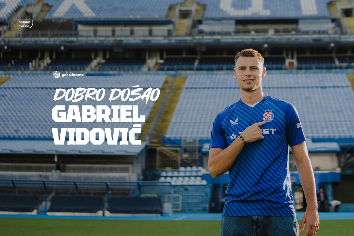 Gabriel Vidović ponovno u Dinamu!