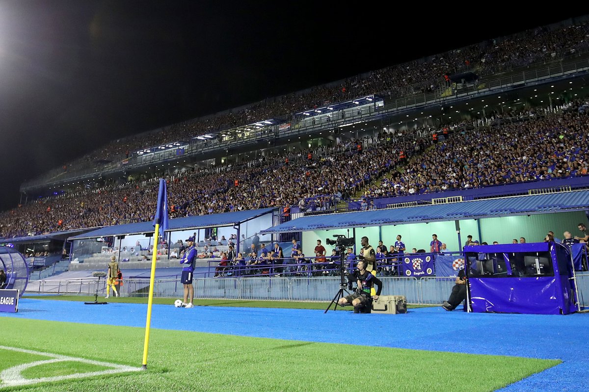 Dinamo - Gorica: Rasprodane ulaznice za tribinu zapad dolje