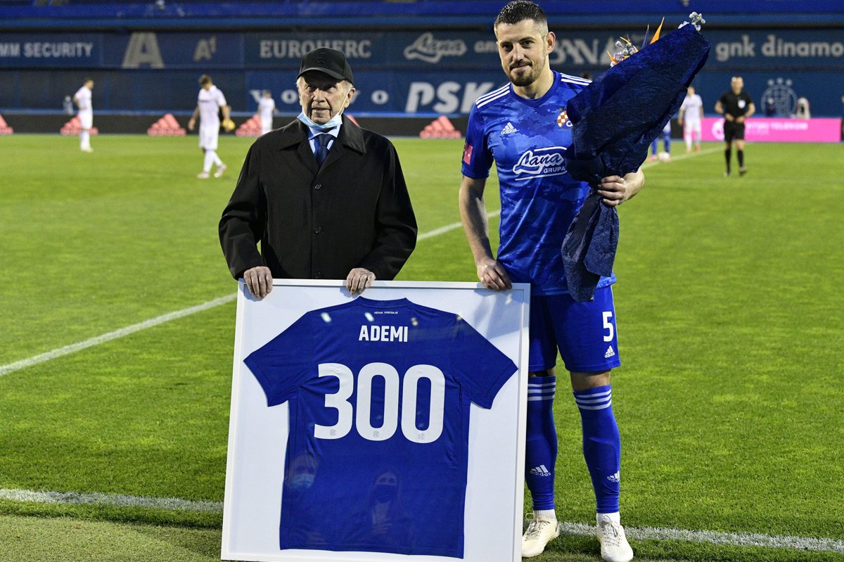 Bravo kapetane: Ademi ušao u Dinamov elitni klub 300