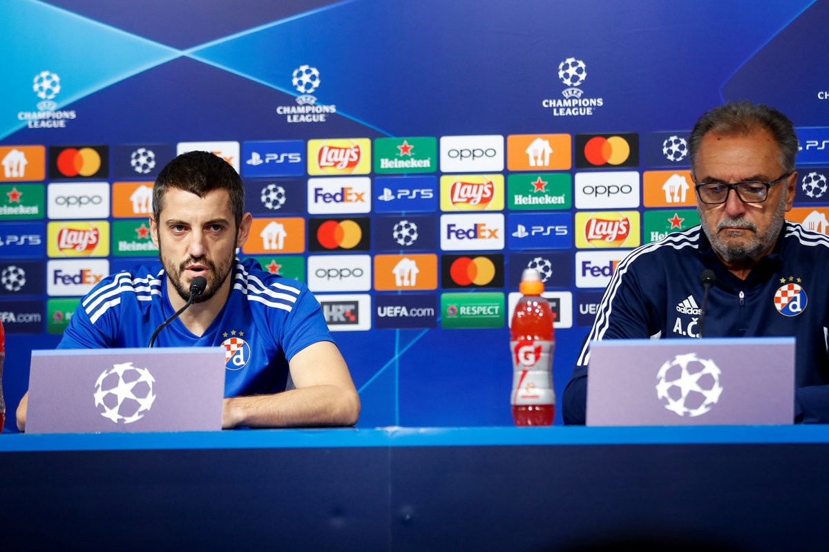 VIDEO: Trener Čačić i kapetan Ademi najavili utakmicu za Ligu prvaka