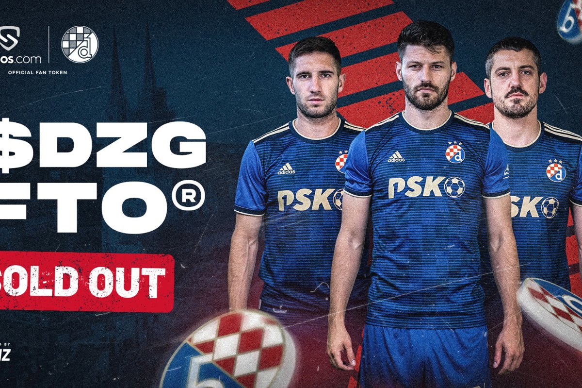 Rasprodano 300 000 $DZG fan tokena!