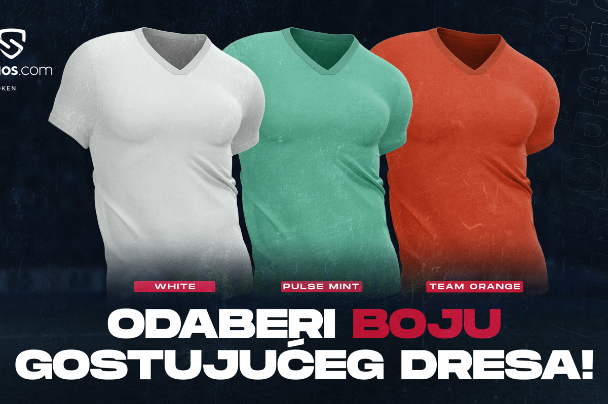Izaberi boju gostujućeg dresa za iduću sezonu!