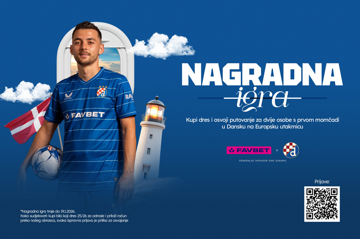Kupi dres i osvoji putovanje s prvom momčadi u Dansku