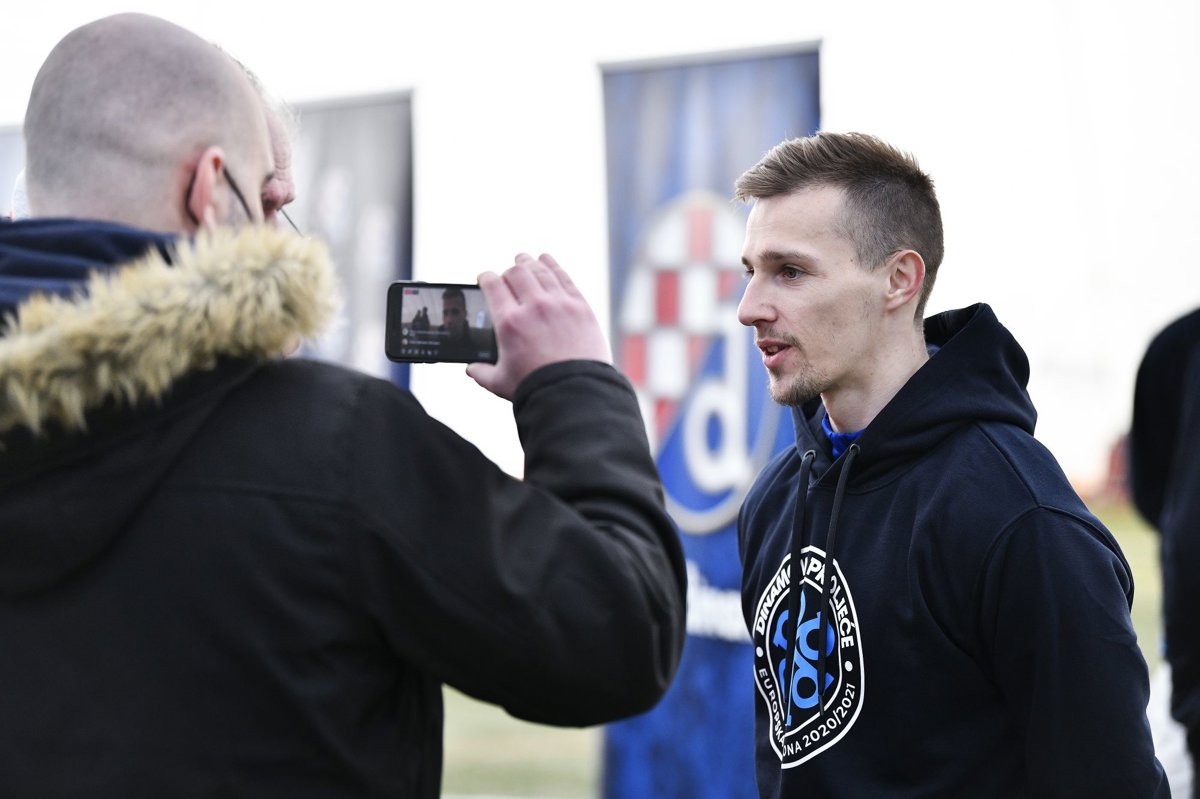 Fotogalerija: Media day na stadionu Maksimir uoči Europa lige