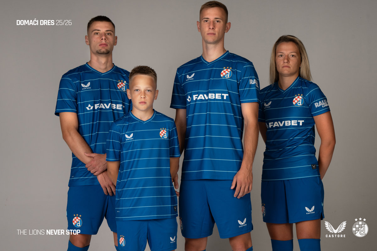 GNK Dinamo i Castore predstavljaju dresove za novu sezonu