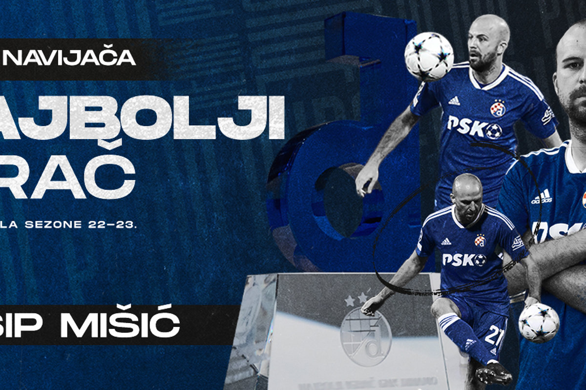 Mišić najbolji igrač Dinama u jesenskom dijelu sezone!