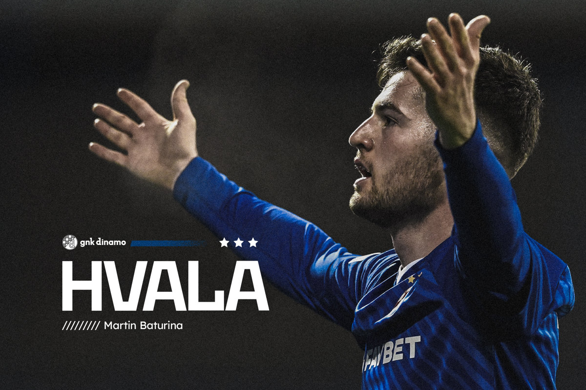 Dragi Martine, velika hvala na svemu što si pružio Dinamu, želimo ti svu sreću u nastavku karijere