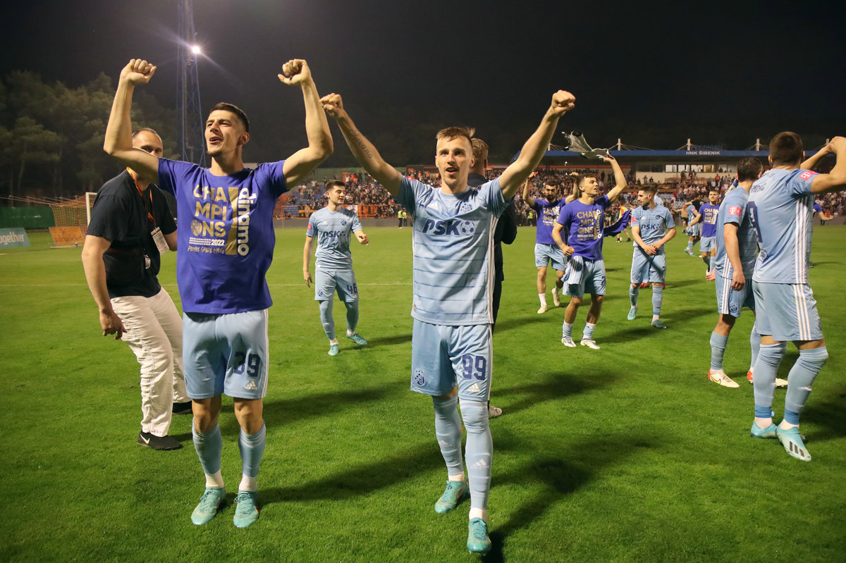 FOTOGALERIJA: Slavlje Dinama u Šibeniku