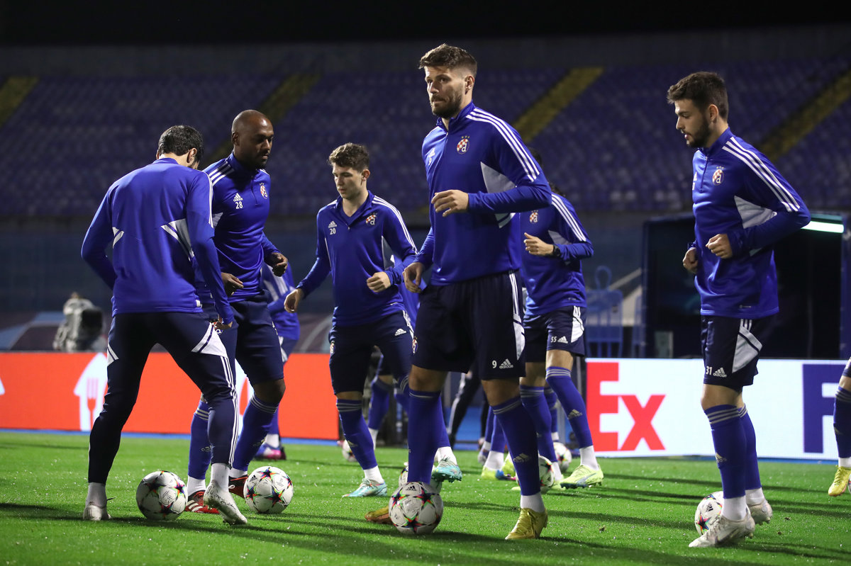FOTO i VIDEO: Trening Dinama uoči utakmice s Milanom