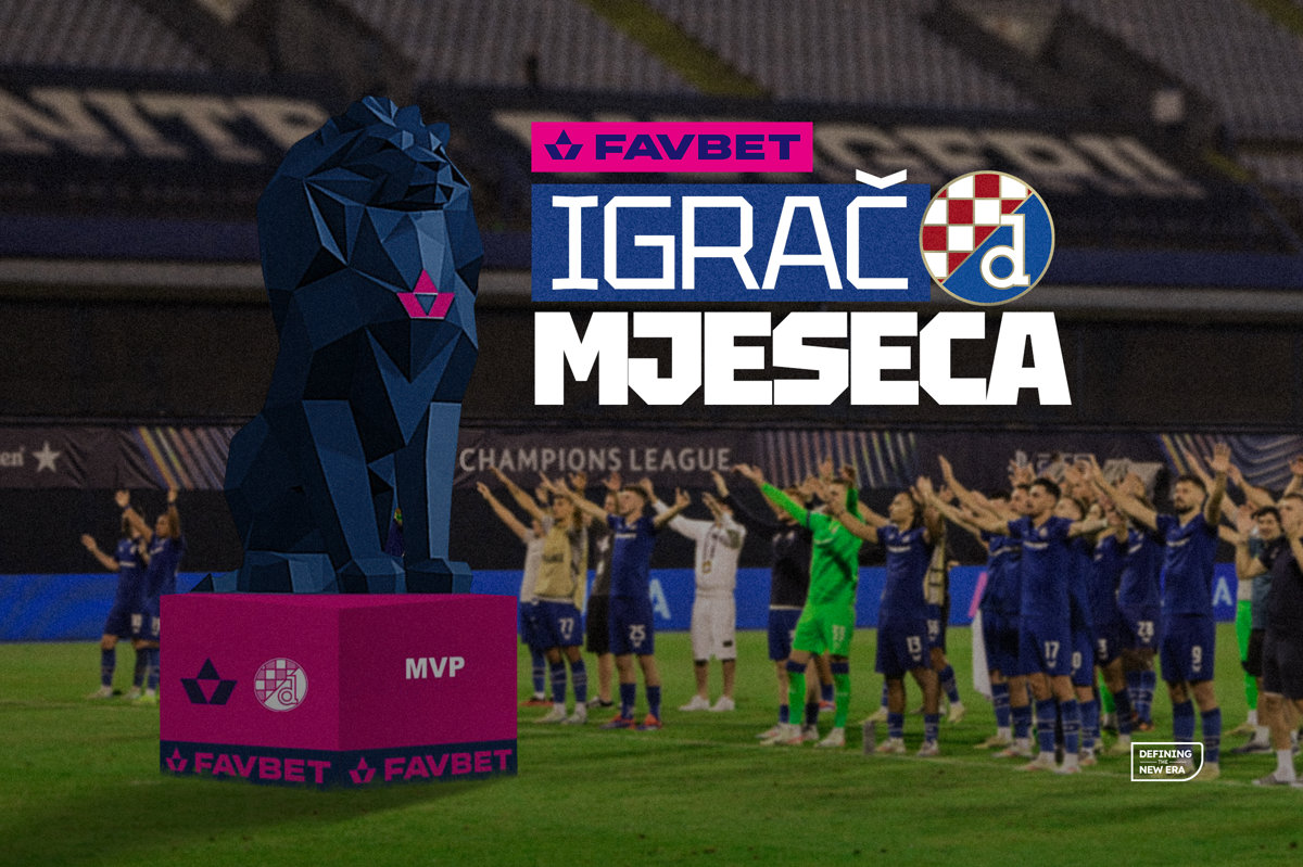 Izaberi Favbet igrača mjeseca unutar Dinamove aplikacije