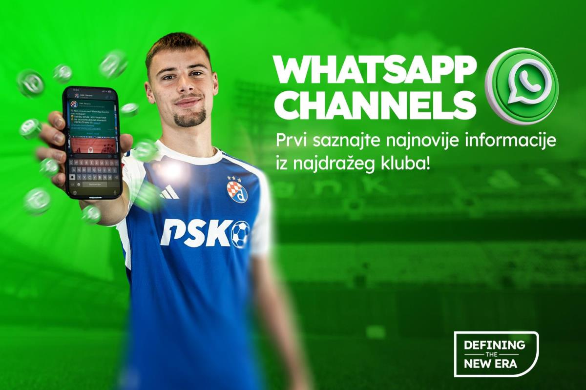Zaprati novi Dinamo WhatsApp channel
