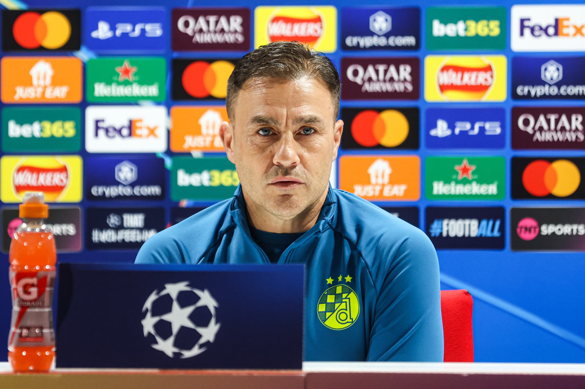 Trener Cannavaro i Baturina: Pokušat ćemo Arsenalu otežati posao