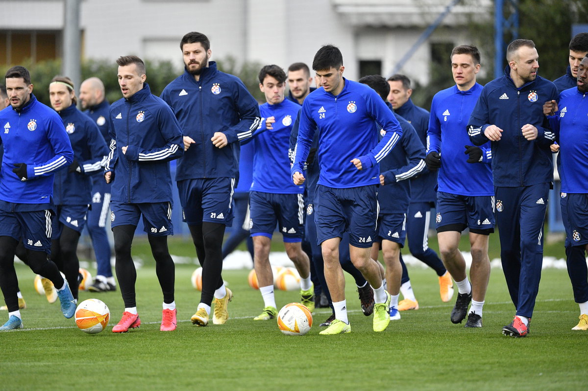 VIDEO i FOTO: Trening Dinama uoči utakmice Europa lige