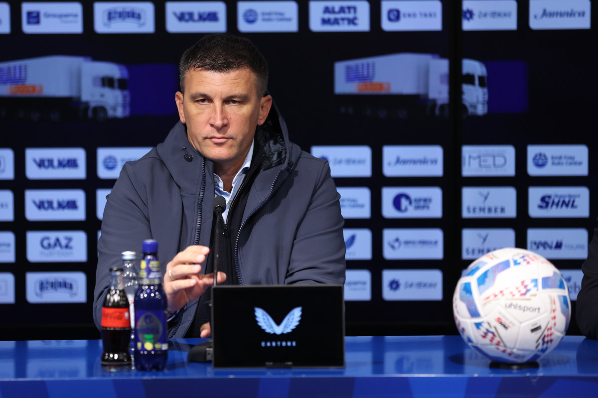 Trener Jakirović: Imali smo prilike, ali koštala nas je jedna neopreznost