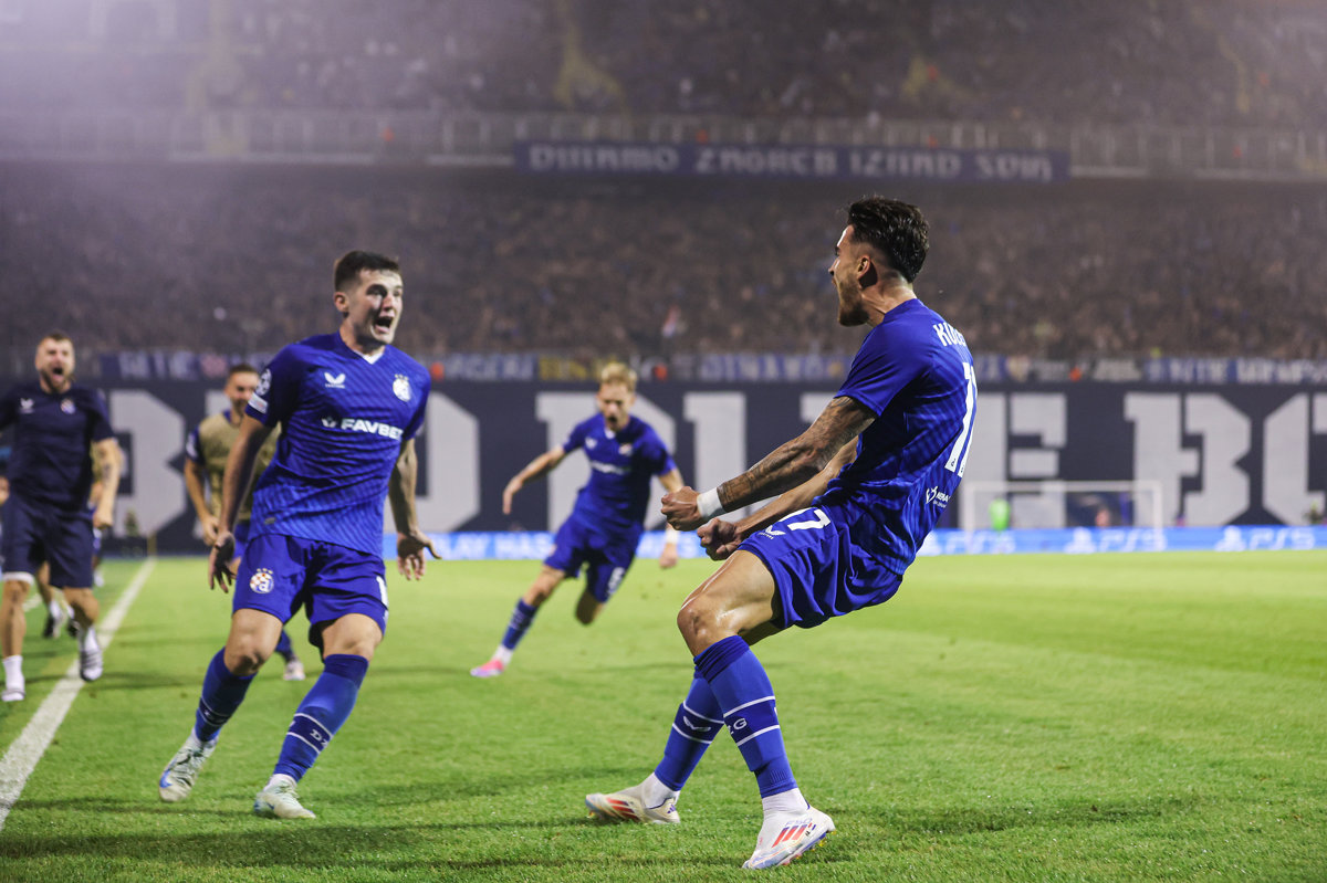 Dinamo uvjerljivom pobjedom načinio velik korak ka devetom plasmanu u Ligu prvaka