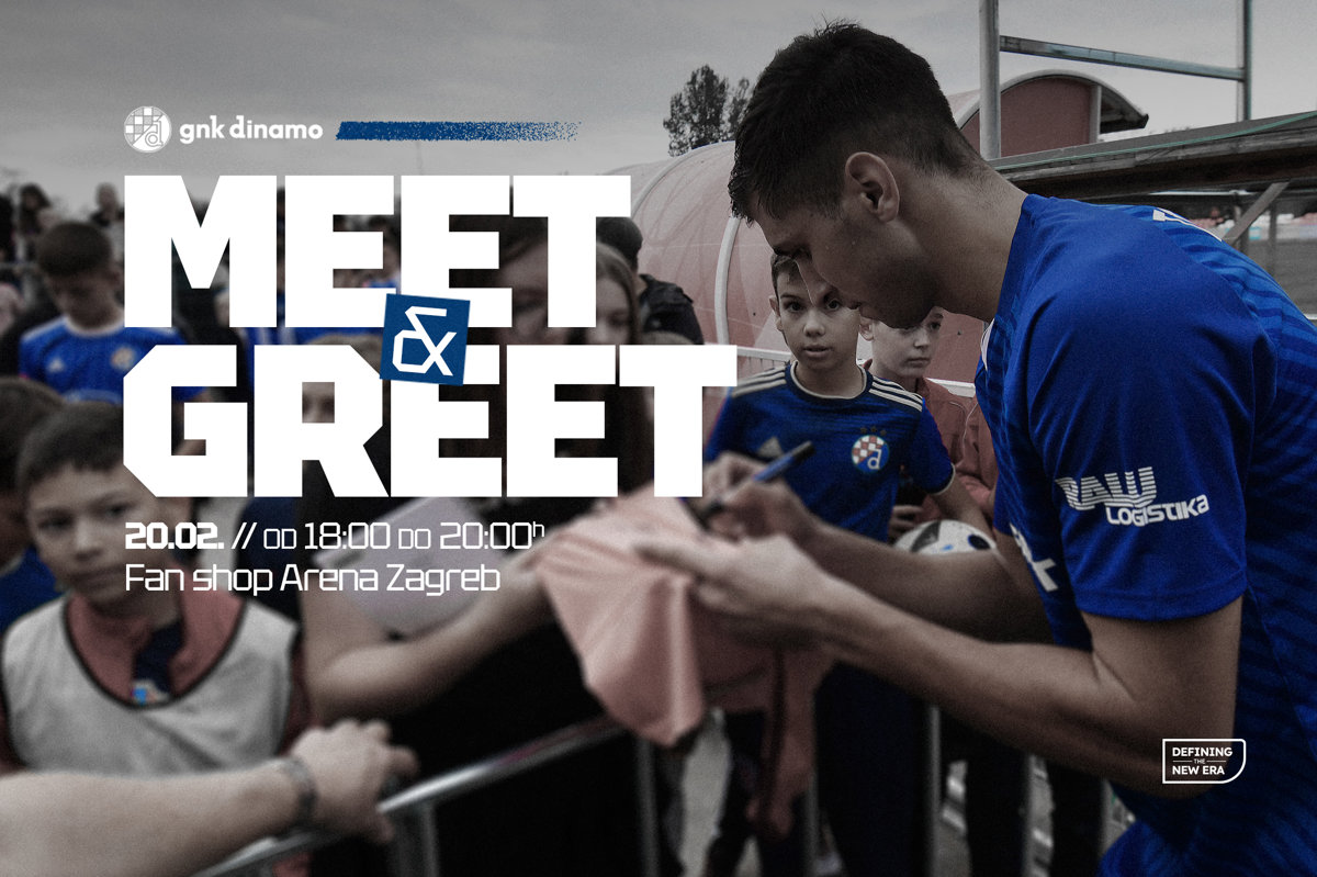 Druženje s igračima Dinama u Fan shopu Arena Centar