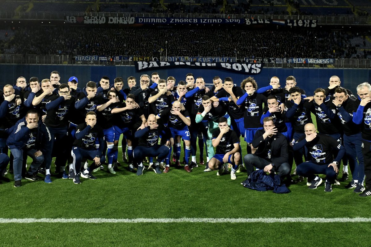 Kapa dolje kapetane, hvala na zidanju zlatne Dinamove povijesti