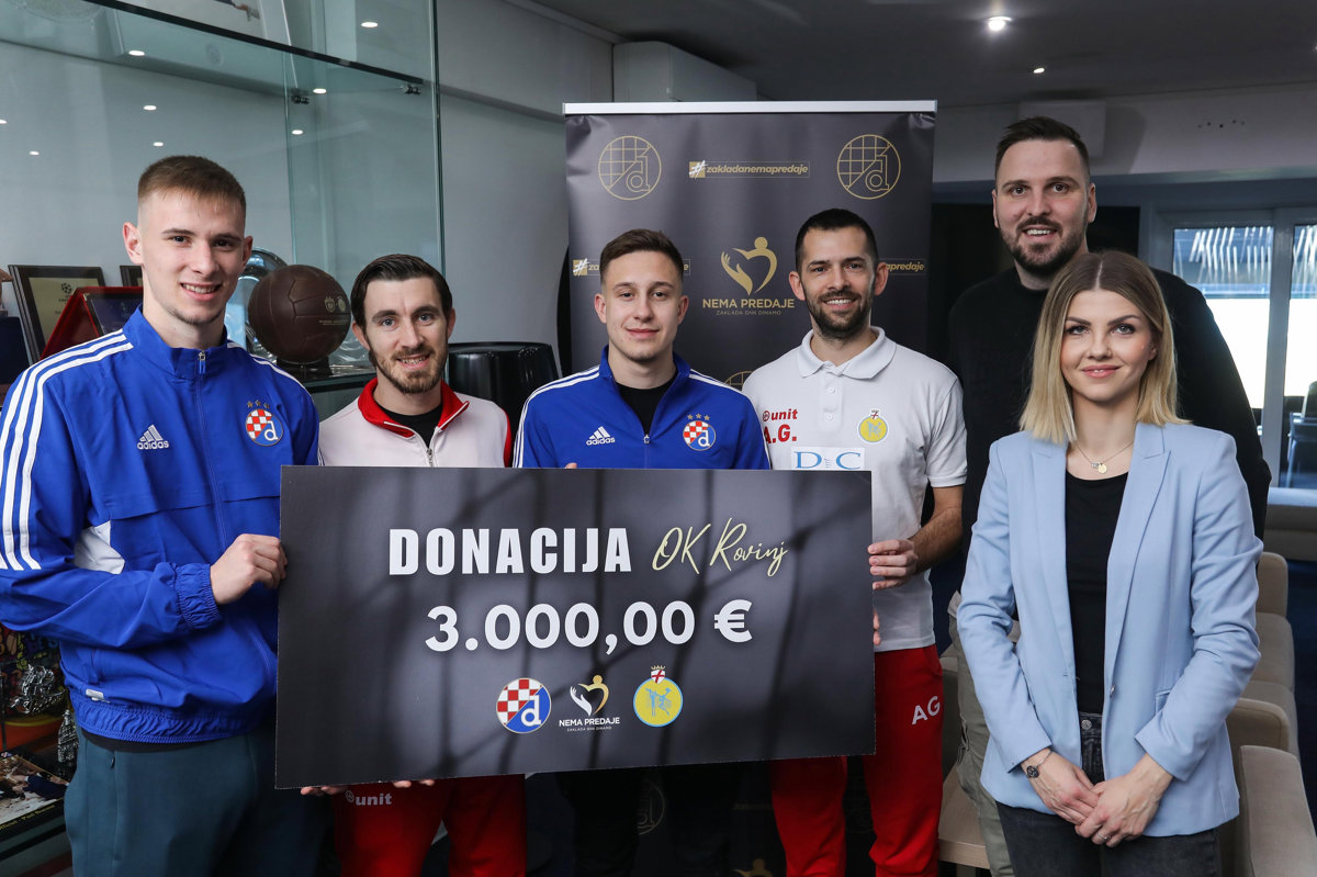 Donacija zaklade Nema predaje za OK Rovinj