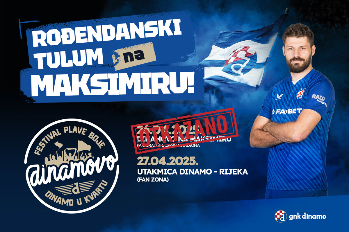Otkazan veliki Dinamov rođendanski tulum na Maksimiru u subotu
