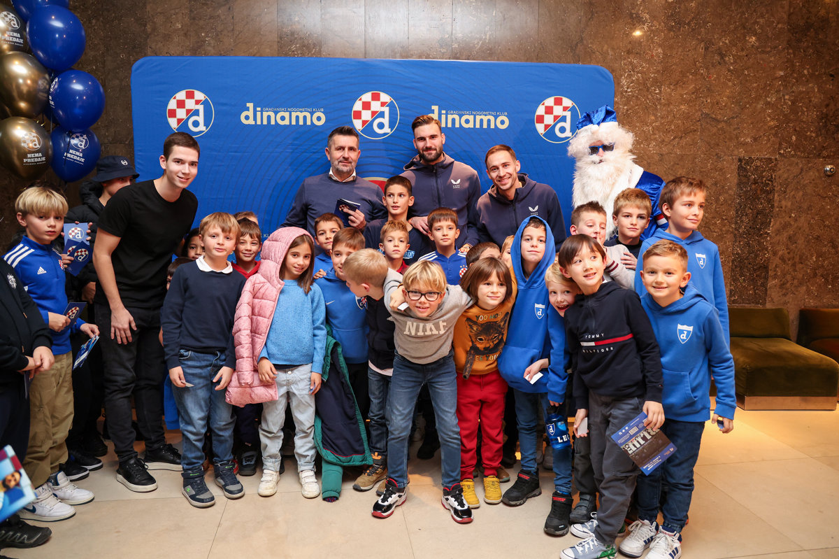 Zaklada "Nema predaje" u Lisinskom održala koncert za najmlađe navijače