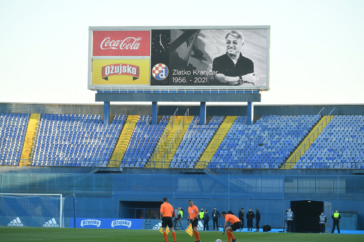 Minuta šutnje za legendu Dinama Zlatka Kranjčara