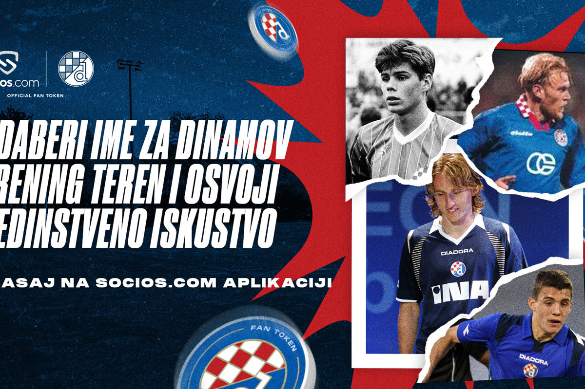 Dinamo & Socios.com: Izaberi naziv trening terena