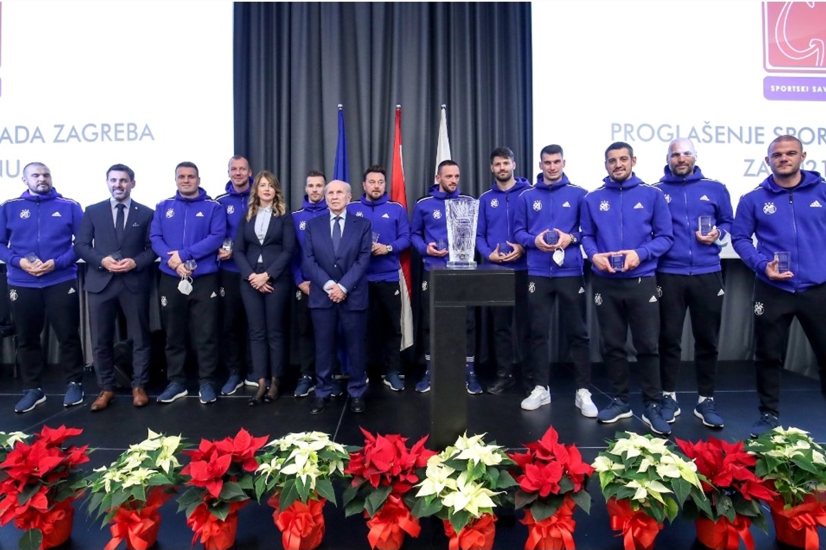 Dinamo najbolja momčad Zagreba u 2021. godini