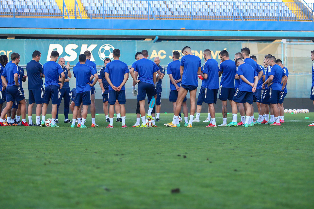 VIDEO: Trening Dinama na stadionu Maksimir