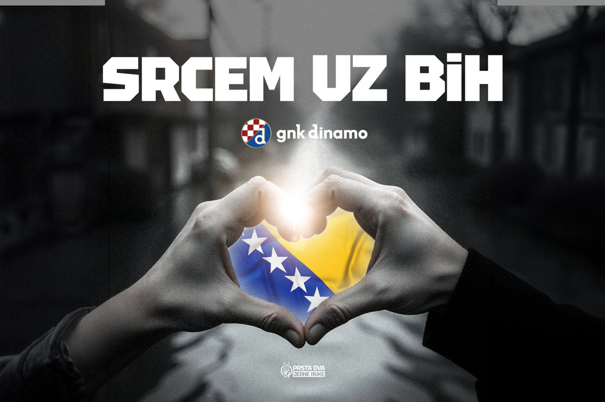GNK Dinamo uz Bosnu i Hercegovinu u ovim teškim trenucima