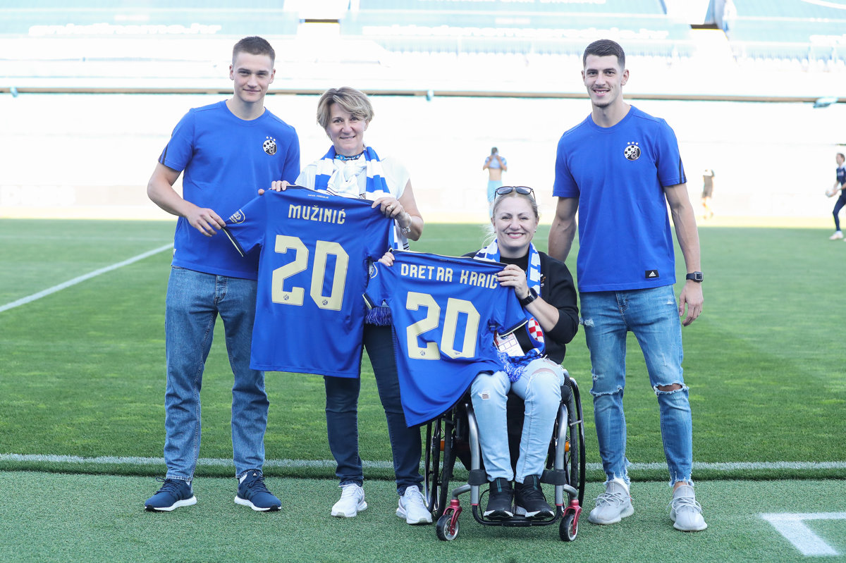 Paraolimpijci gosti Dinama na stadionu Maksimir