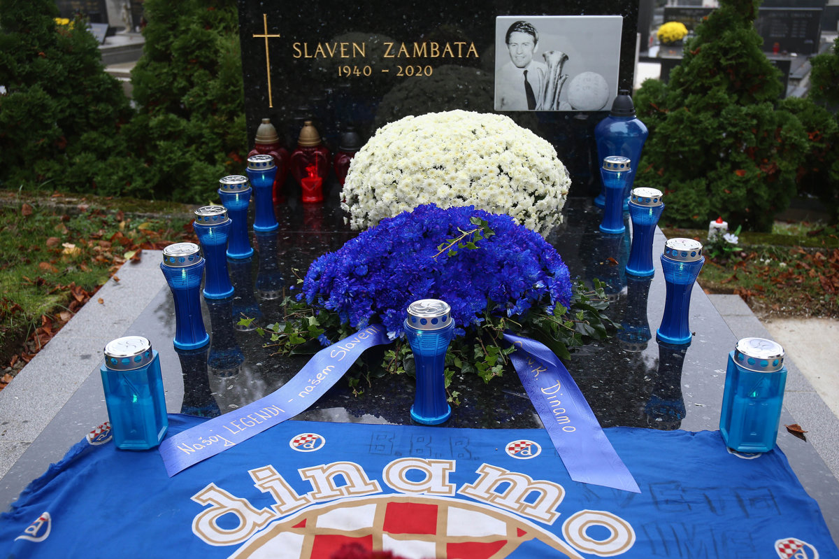 Cvijeće u spomen na „plavog 9“, Slavena Zambatu