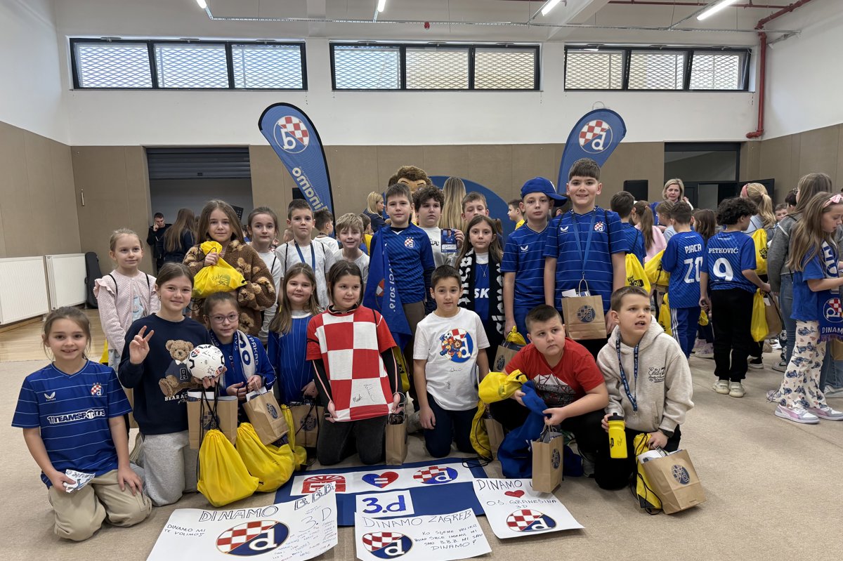 Novo druženje Dinama s najmlađima