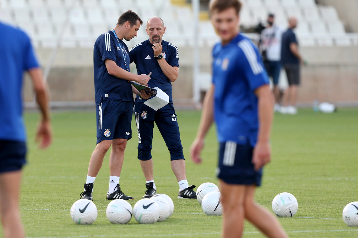 Zadnji trening pred utakmicu na Cipru