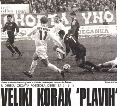 Osijek – Croatia 1-2 (put prema naslovu)