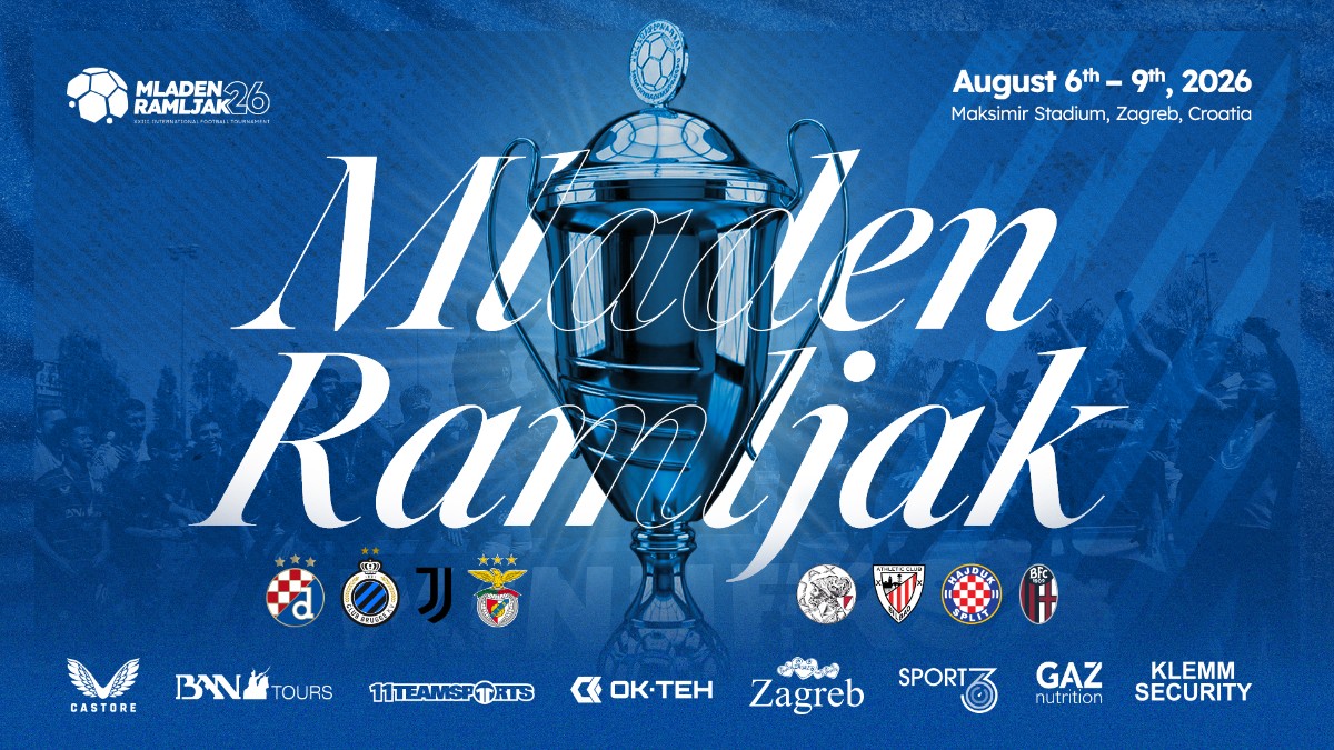The 23rd edition of the Mladen Ramljak tournament starts on Thursday, Dinamo faces Juventus on the first day
